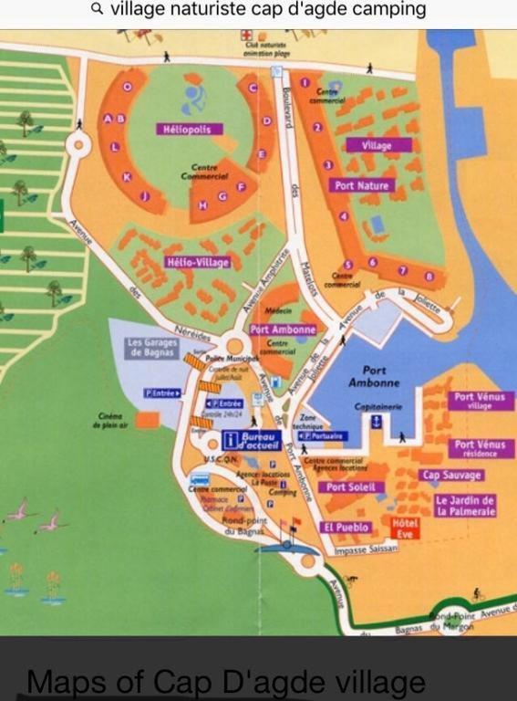 Studio Village Naturiste Port Nature 6 آجد المظهر الخارجي الصورة